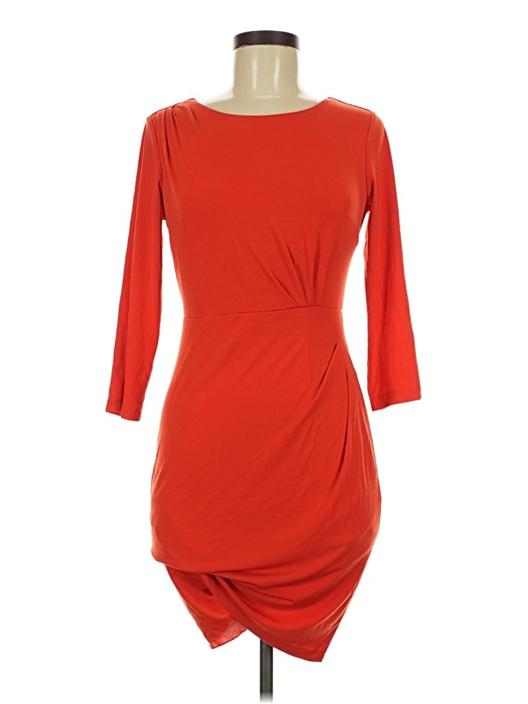 Pre-owned Donna Ricco Casual Dress In Red