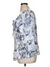 Unique Spectrum Blue 3/4 Sleeve Blouse Size XL - photo 5