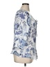Unique Spectrum Blue 3/4 Sleeve Blouse Size XL - photo 4