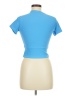 Move Theology Blue Short Sleeve Top Size M - photo 2