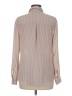 Candie's 100% Polyester Houndstooth Tan Long Sleeve Blouse Size M - photo 2