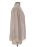 Candie's 100% Polyester Houndstooth Tan Long Sleeve Blouse Size M - photo 4