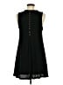 Sage Solid Black Casual Dress Size M - photo 2