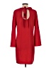 Halogen Solid Red Casual Dress Size S - photo 2