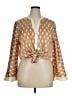 Halogen Gold 3/4 Sleeve Blouse Size XL - photo 1