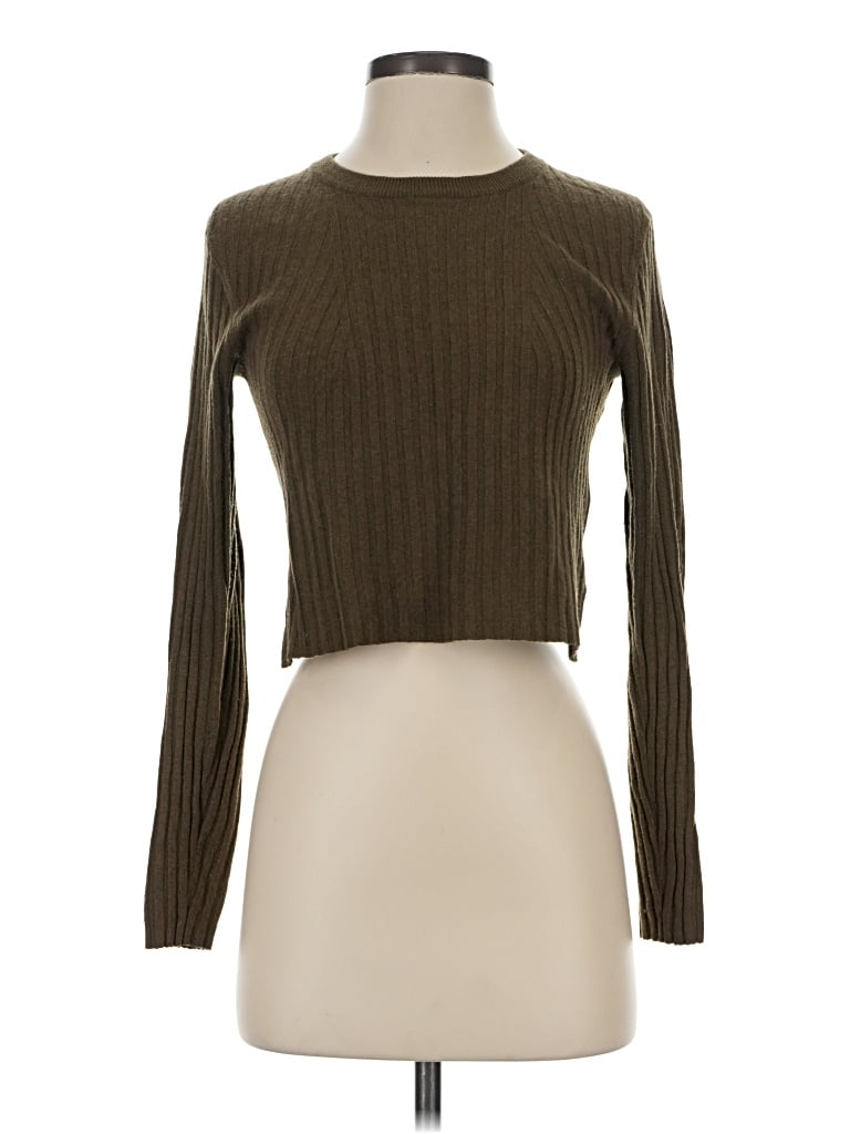 Pre-owned Babaton Turtleneck Sweater In Brown