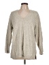 J.Jill 100% Cotton Tan Pullover Sweater Size Lg Petite - photo 1