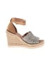TOMS Tan Wedges Size 9 1/2 - photo 1