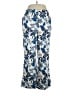 Assorted Brands Print Blue Linen Pants Size XL - photo 1