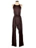 Assorted Brands 100% Rayon Solid Brown Jumpsuit Size M - photo 1