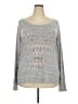 Maurices Chevron-herringbone Gray Pullover Sweater Size 20 (2) - photo 1