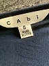 CAbi Graphic Gray Blue Casual Dress Size S - photo 4