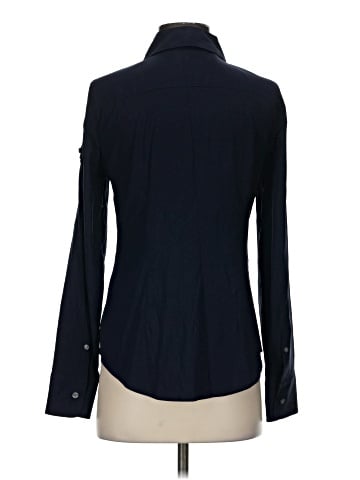 Martin + Osa Long Sleeve Silk Top (view 2)