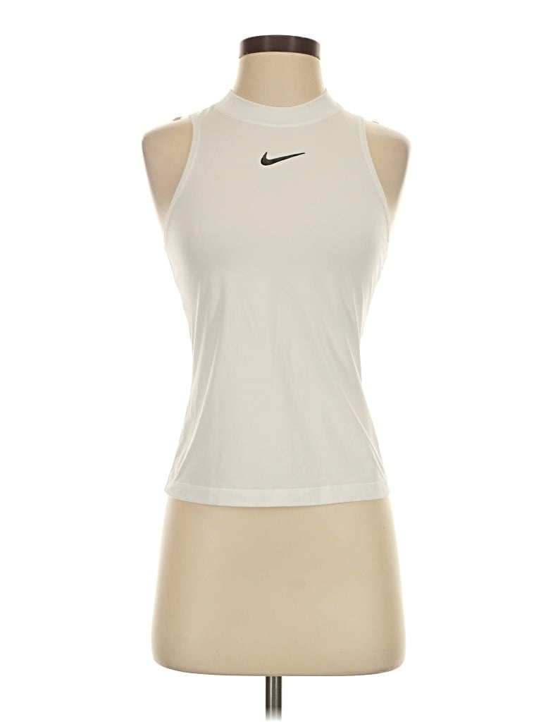 Pre-owned Nike Active Tank Top In Ivory