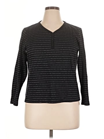 Croft & Barrow Long Sleeve Henley (view 1)