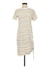 Universal Thread Stripes Ivory Casual Dress Size S - photo 1