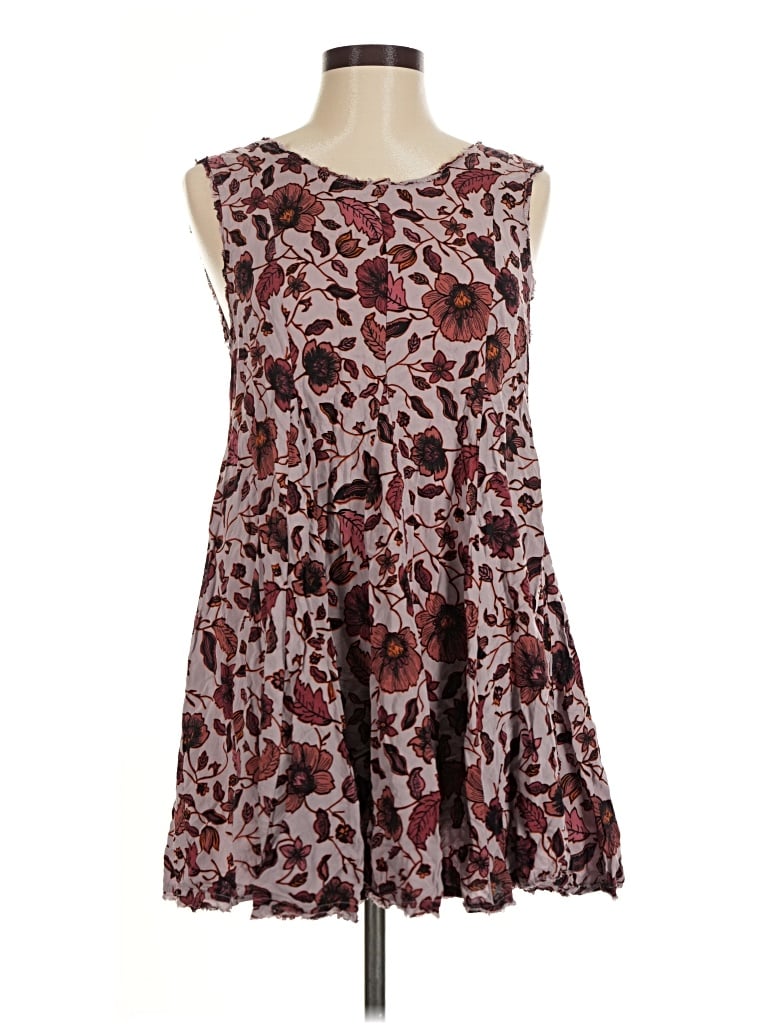 Pre-owned Ecote Casual Dress In Burgundy
