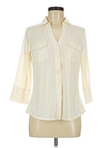 J. McLaughlin 3/4 Sleeve Blouse (view 1)
