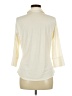 J. McLaughlin Ivory 3/4 Sleeve Blouse Size M - photo 2