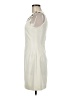 H&M 100% Polyester Ivory Cocktail Dress Size 8 - photo 5