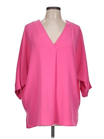 Zenana 3/4 Sleeve Blouse (view 1)