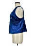 Avon 100% Polyester Blue Sleeveless Blouse Size M - photo 5