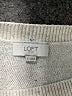Ann Taylor LOFT Outlet Tan Pullover Sweater Size L - photo 7