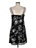 Mi ami 100% Polyester Floral Black Casual Dress Size M - photo 2