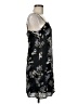 Mi ami 100% Polyester Floral Black Casual Dress Size M - photo 4