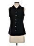 Tommy Hilfiger Black Sleeveless Blouse Size S - photo 1