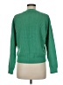 MNG Solid Green Pullover Sweater Size M - photo 2