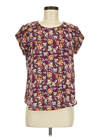 Lily White Short Sleeve Blouse (view 1)