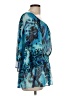 Annalee + Hope 100% Polyester Teal 3/4 Sleeve Blouse Size L - photo 4