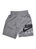 Air Jordan 100% Polyester Graphic Gray Athletic Shorts Size 10 - 12 - photo 1