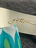 Gottex Print Blue Swimsuit Top Size 12 - photo 3