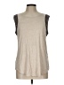 W5 100% Polyester Gray Sleeveless Top Size L - photo 1