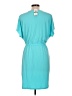 MICHAEL Michael Kors Solid Teal Cocktail Dress Size L - photo 2