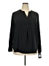 Pure Energy 100% Polyester Black Long Sleeve Blouse Size 2X Plus - photo 1