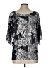 Simply Irresistible 100% Polyester Black 3/4 Sleeve Blouse Size L - photo 1