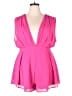 Fashion Nova 100% Polyester Pink Romper Size 1X - photo 1