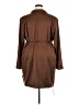 Topshop 100% Polyester Brown Trenchcoat Size 20 - photo 2