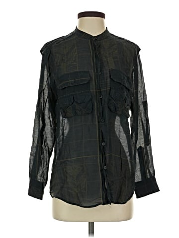 Billy Reid Long Sleeve Blouse (view 1)