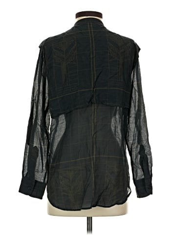 Billy Reid Long Sleeve Blouse (view 2)