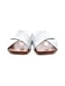 Seychelles 100% Leather White Sandals Size 6 - photo 2