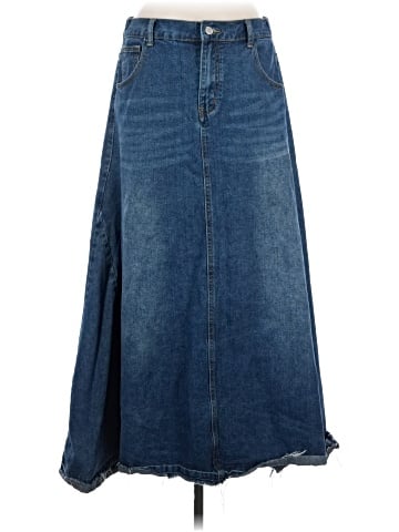 Carmar Denim Skirt (view 1)
