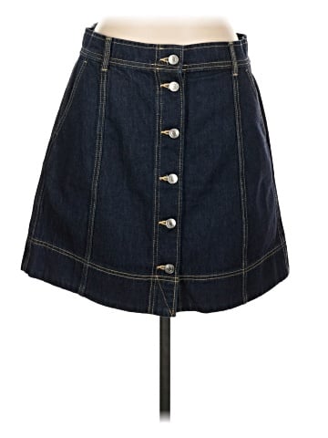 Free Assembly Denim Skirt (view 1)