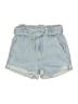 Express 100% Cotton Blue Denim Shorts Size 4 - photo 1