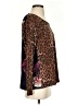 Johnny Was Brown Long Sleeve Blouse Size XS - photo 4