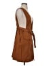 Hem & Thread Brown Casual Dress Size S - photo 4