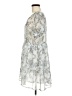 Anine Bing 100% Polyester Paisley Silver Casual Dress Size M - photo 5